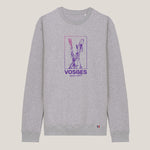 sweat-shirt gris chiné Forfait Liberté