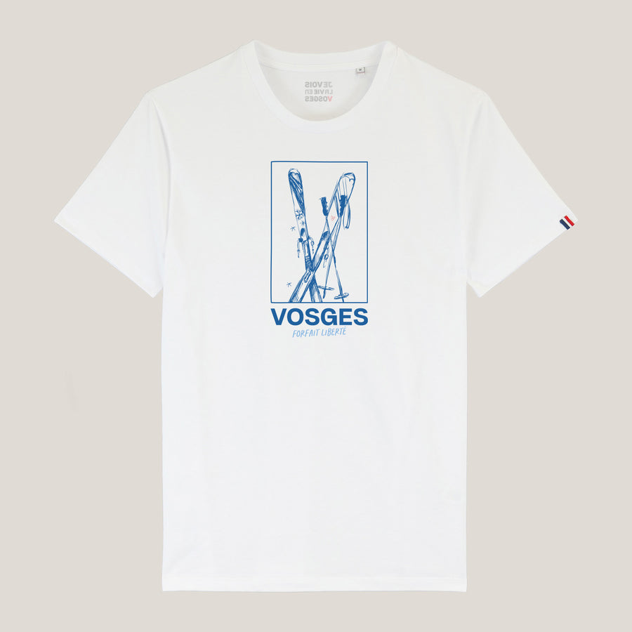 t-shirt blanc forfait liberté