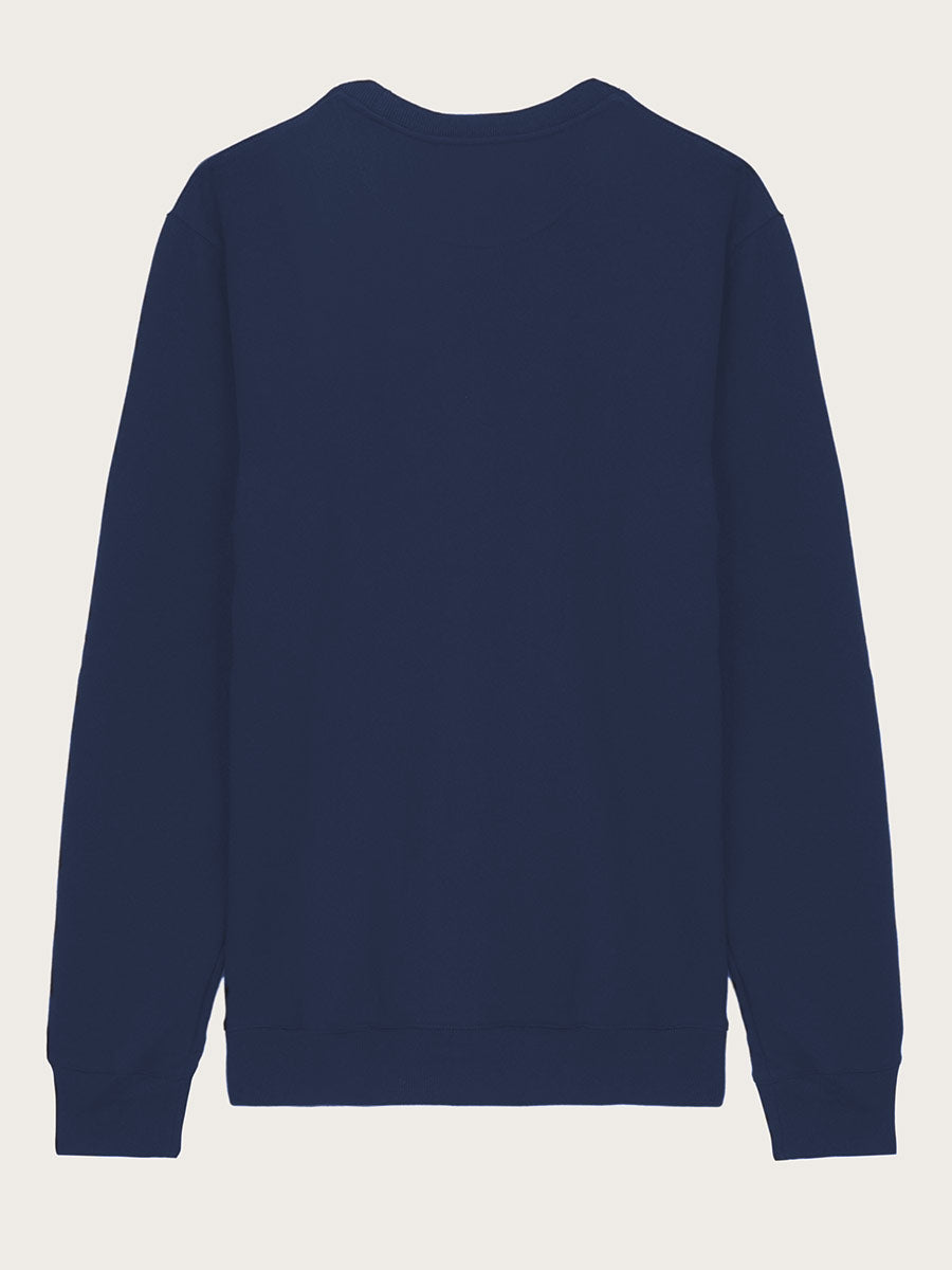sweat-shirt bleu marine Alex vu de dos