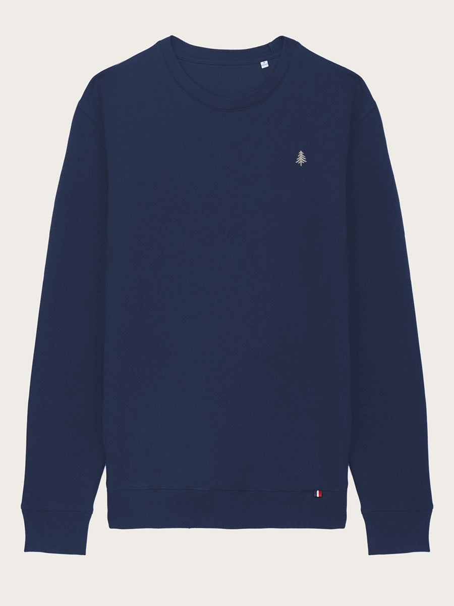 sweat-shirt bleu marine Alix vu de face