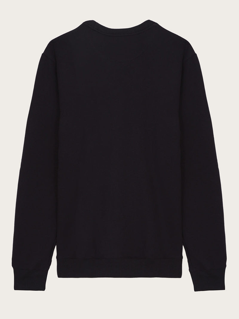 sweat-shirt noir Alex vu de dos