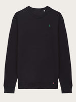 sweat-shirt noir Alix vu de face