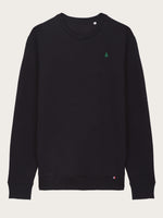 sweat-shirt noir Alix vu de face