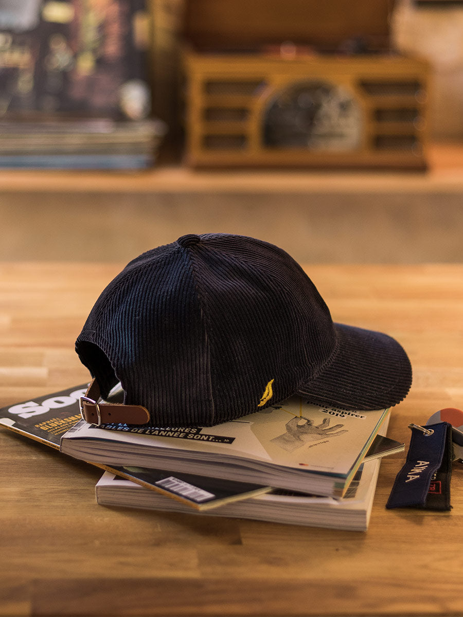 Casquette Ayma velours côtelé