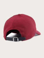 casquette ayma laine bordeaux vue arrière