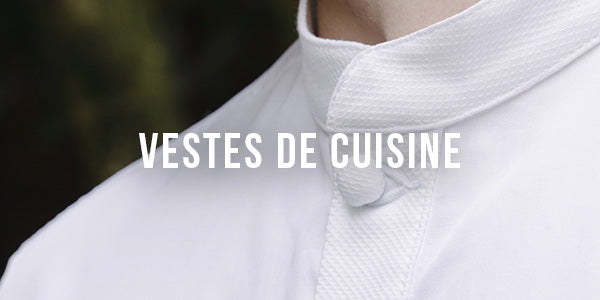 collection vestes de cuisine - mobile