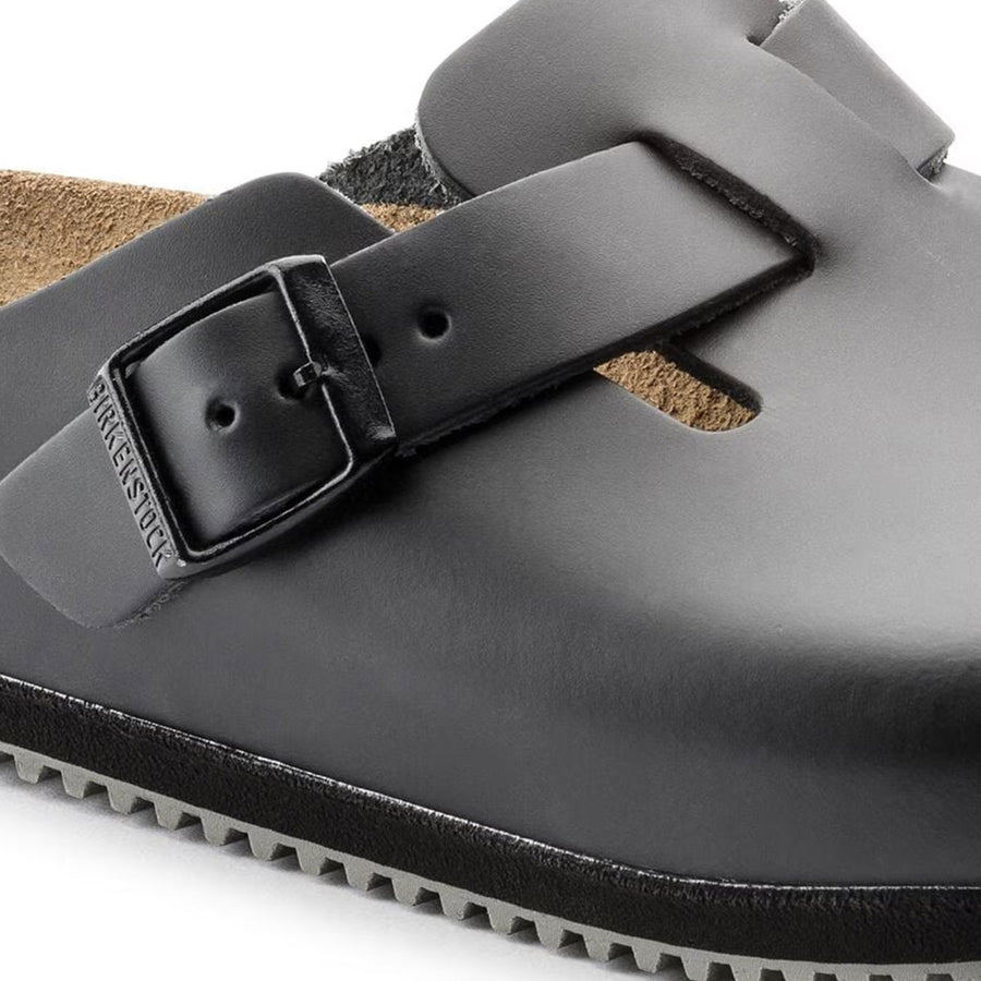 détail cuir Sabot Boston SL