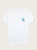 t-shirt blanc brodé Team for the Planet