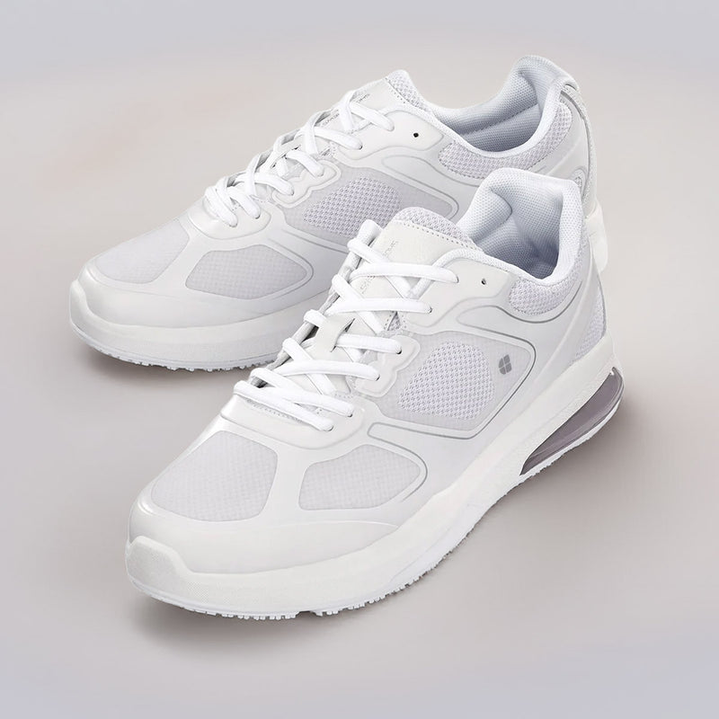 baskets Evolution II blanches vue 2