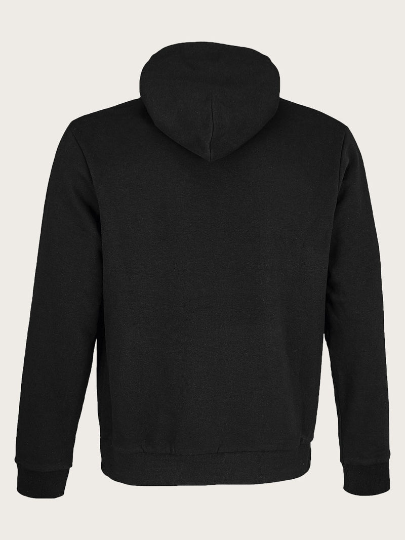 sweat-shirt capuche gabriel noir face dos