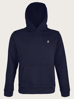 sweat-shirt capuche gabriel bleu marine face avant