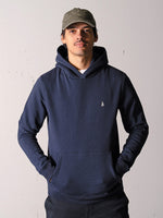 sweat-shirt gaston bleu marine porté