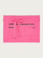 tablier court java rose piqué à plat