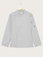 veste joker homme grise piquée à plat