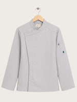 veste joker homme grise piquée à plat