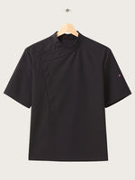 veste Joker noire à manches courtes