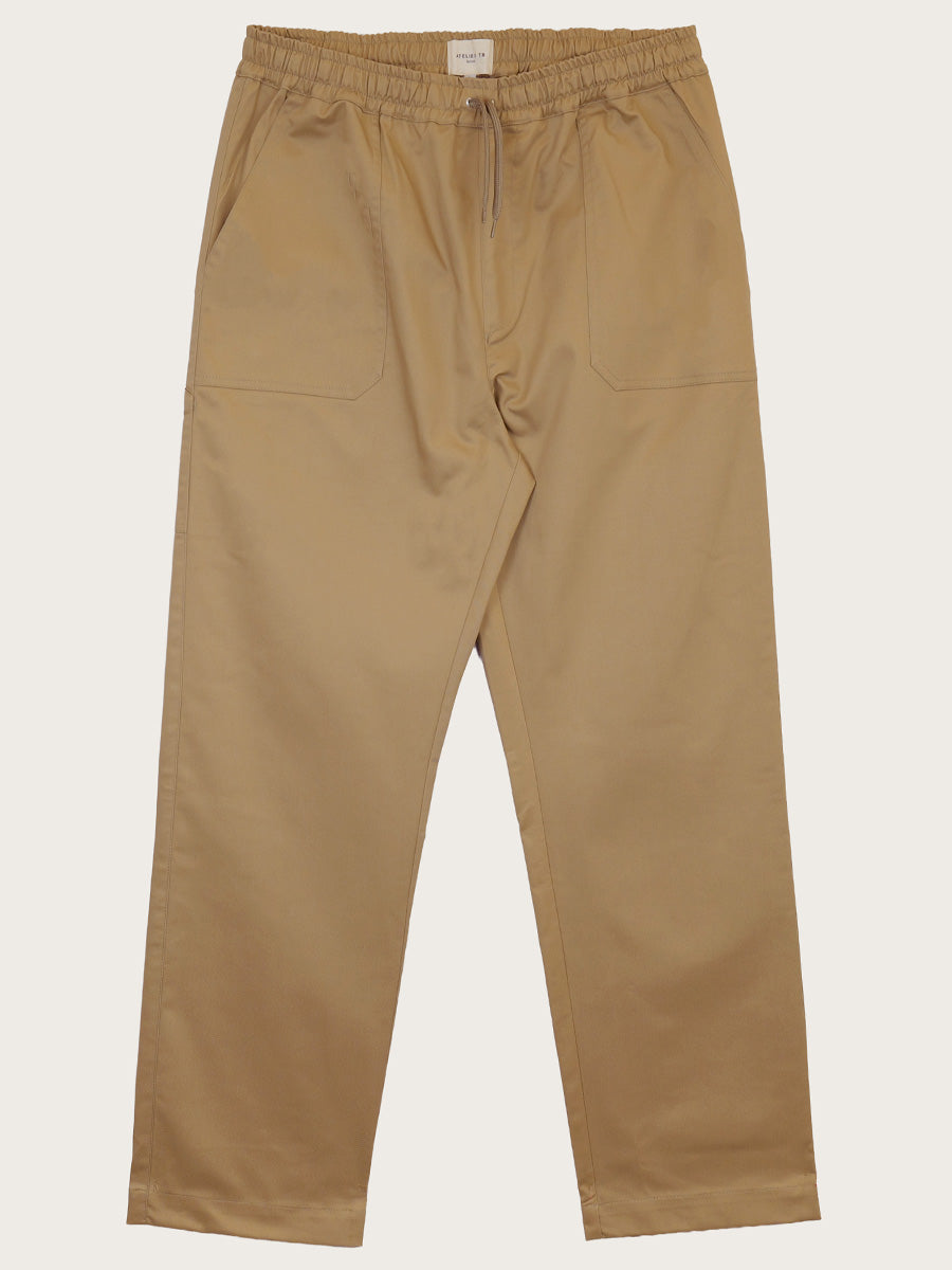 pantalon Maggy de face piqué à plat