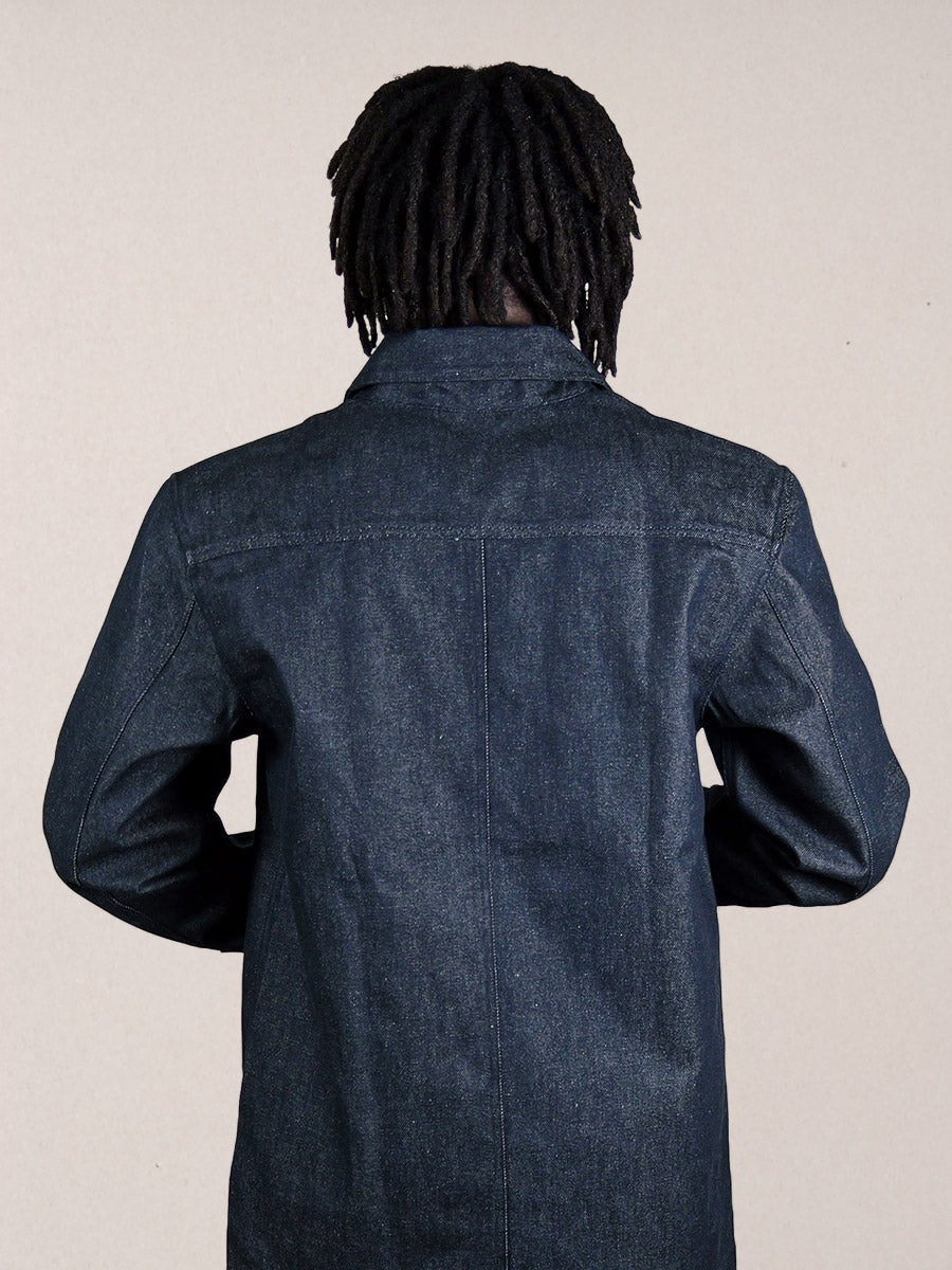 veste Mahaut denim vue de dos