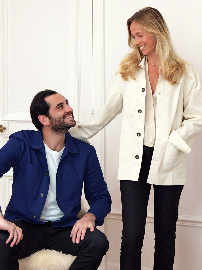 veste Mahaut portée en duo