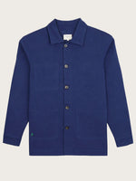 veste de travail Mahaut navy piquée à plat