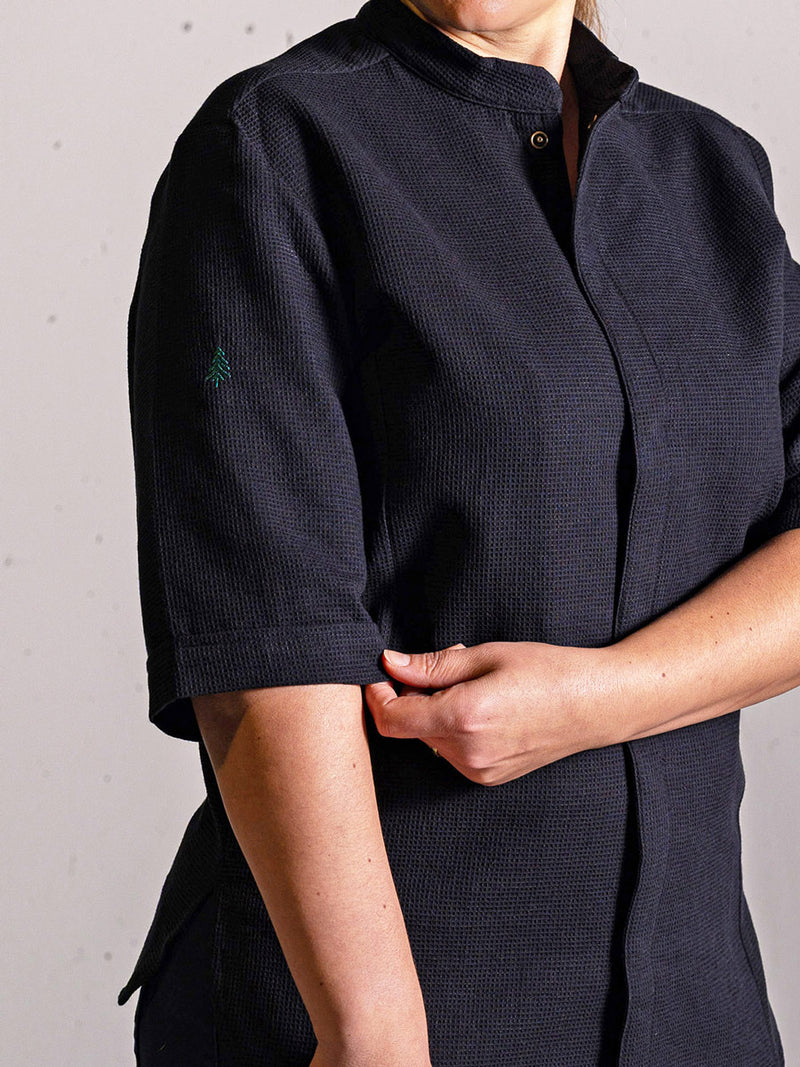 veste Maya manches courtes noire