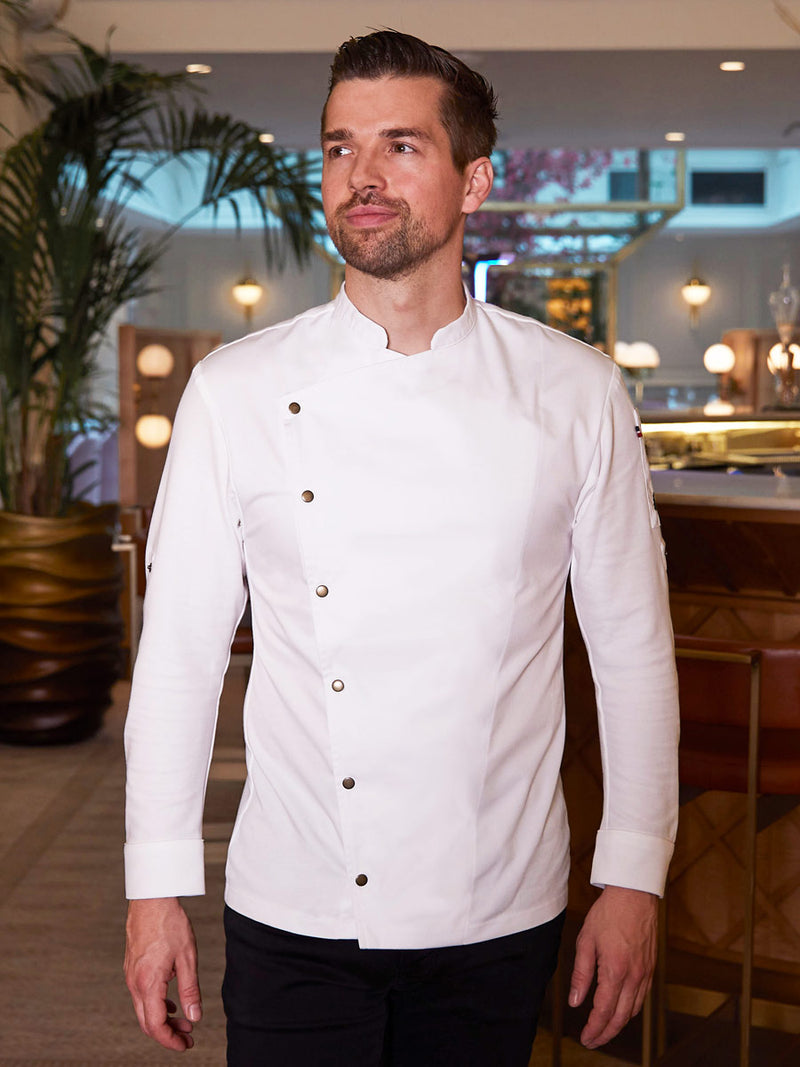 veste miami blanche portée