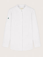 veste Newlook femme blanche piquée à plat