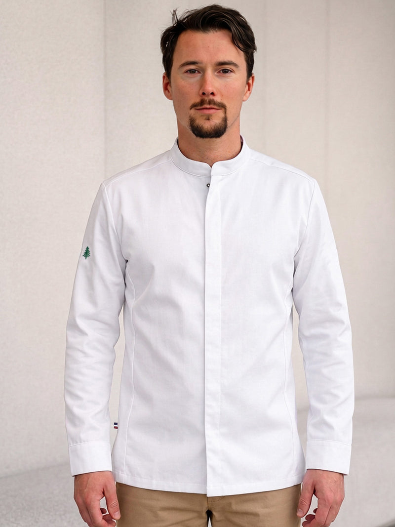 newlook blanche portée par Sylvain