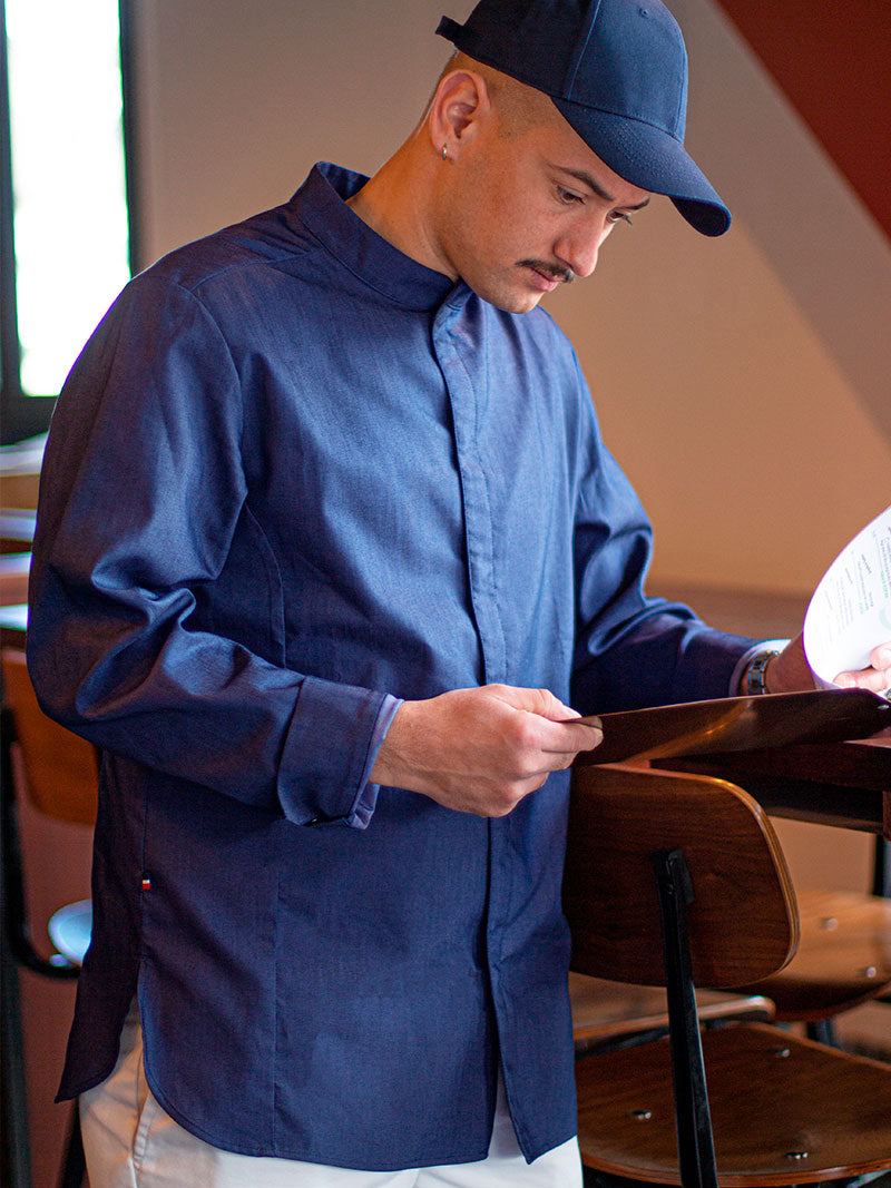 veste newlook denim portée par Lorenzo