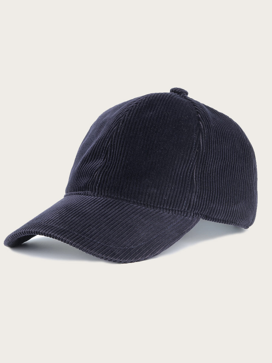 vue de face casquette ayma bleu marine