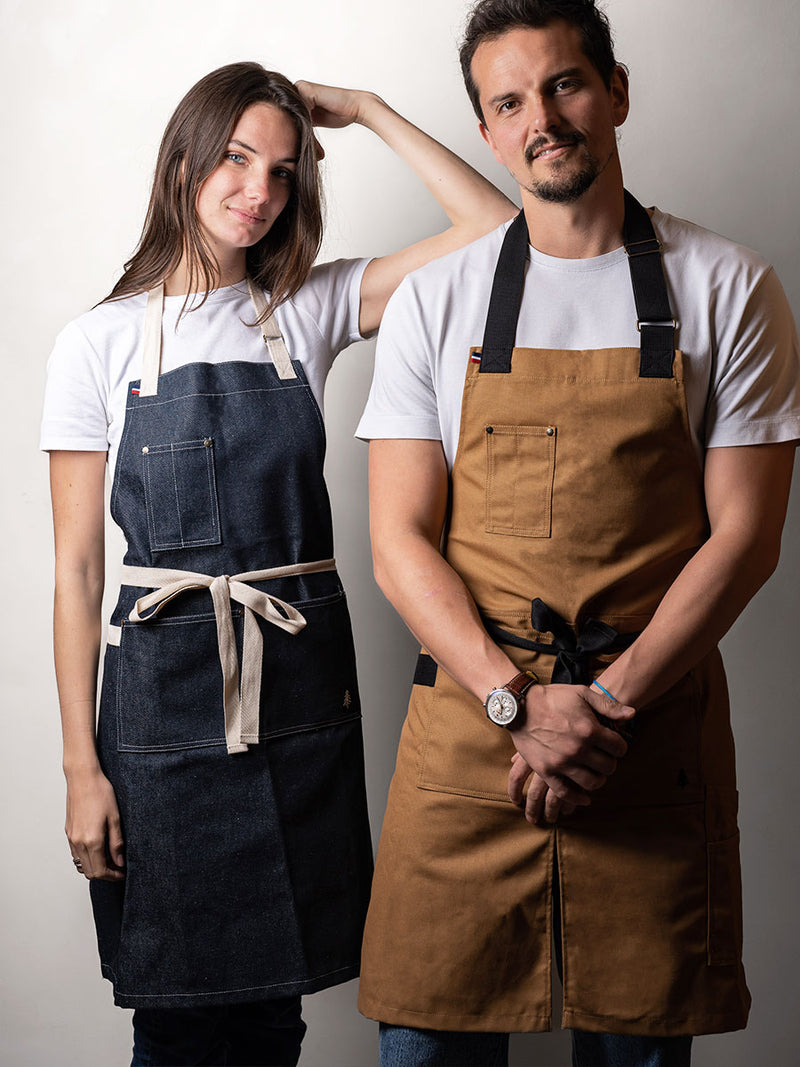 tablier Salsa et Cumbia caramel