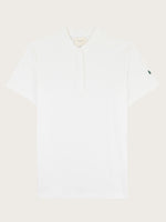 polo Simba femme blanc piqué à plat