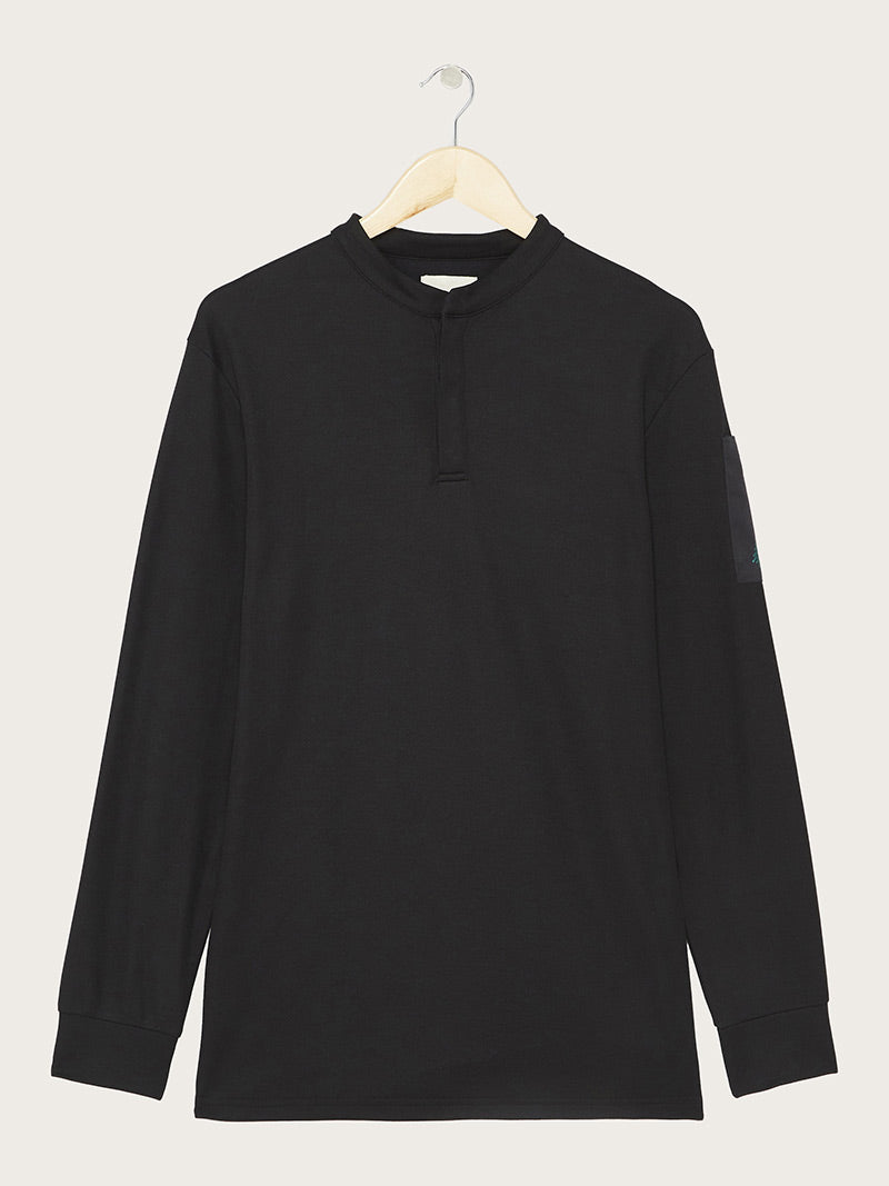 polo Simba ML noir packshot