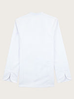 veste Steph blanche piquée à plat vue de dos