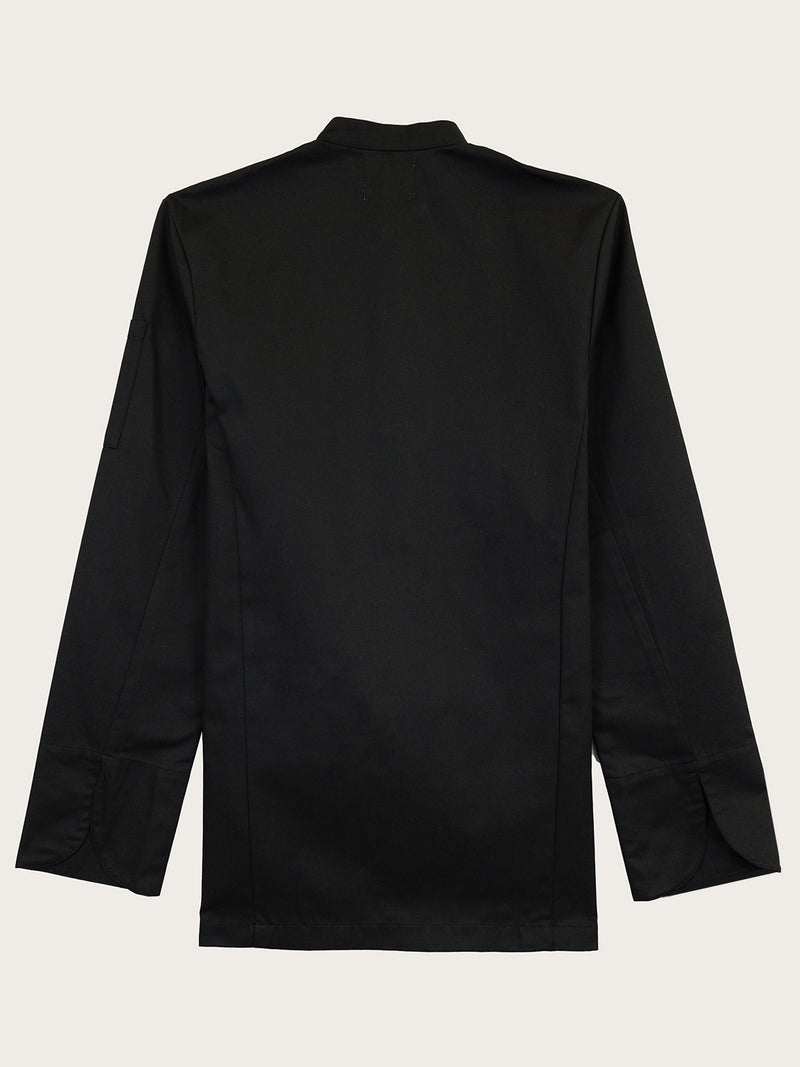 veste Steph noir piquée à plat vue de dos