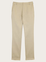 pantalon Stitch beige piqué à plat