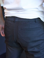 pantalon Stitch H noir vue de dos