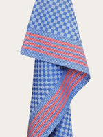 gros plan torchon Damier