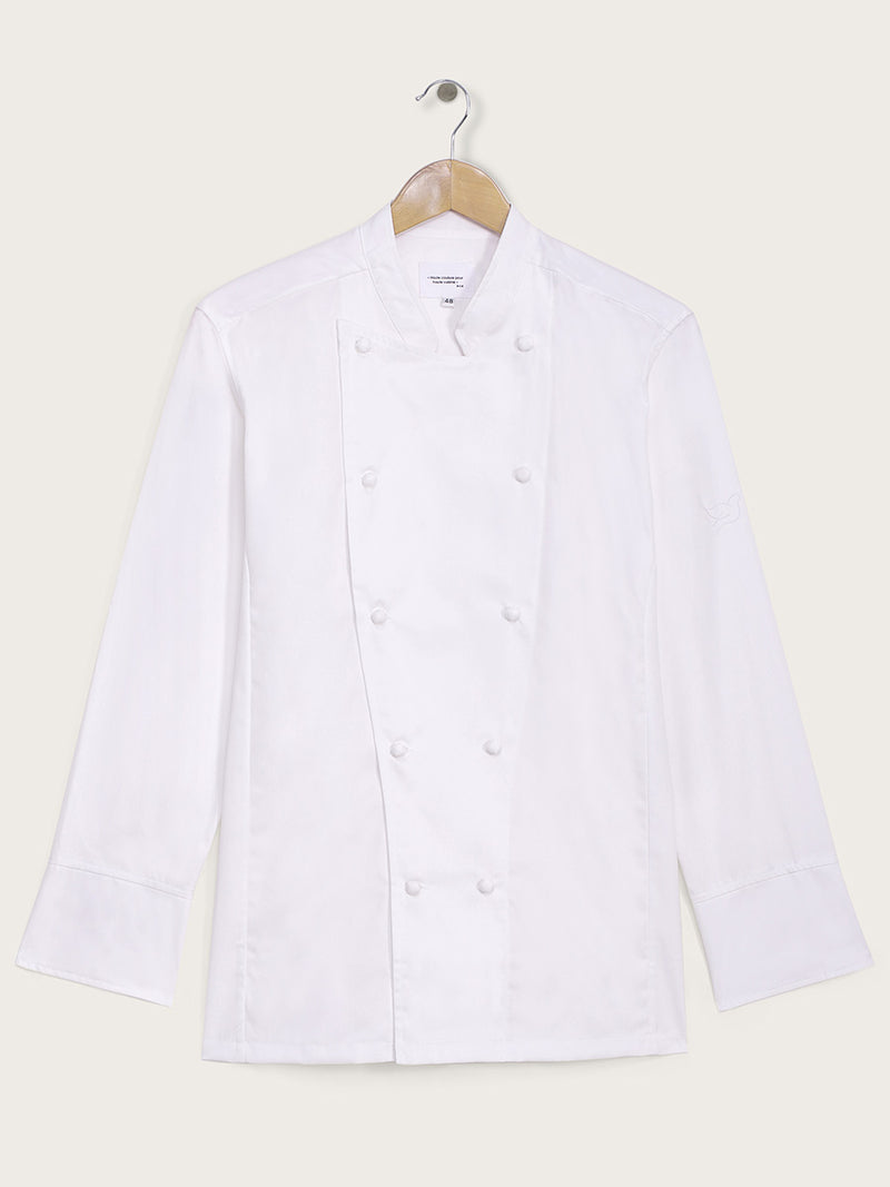veste de cuisine Paul piquée à plat