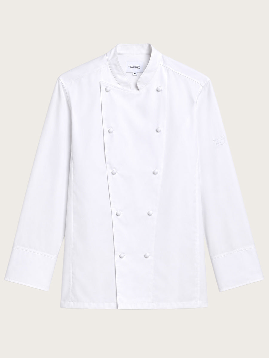 veste de cuisine Paul piquée à plat