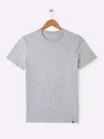 t-shirt yvon gris à plat