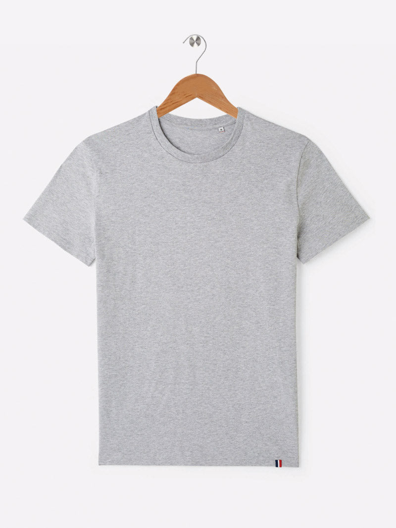 t-shirt yvon gris à plat