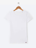 t-shirt yvonne blanc à plat