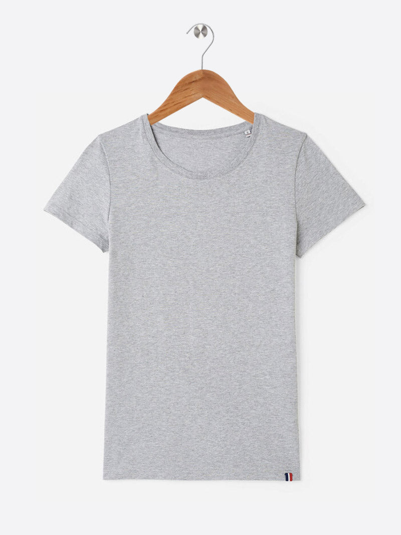t-shirt yvonne gris à plat