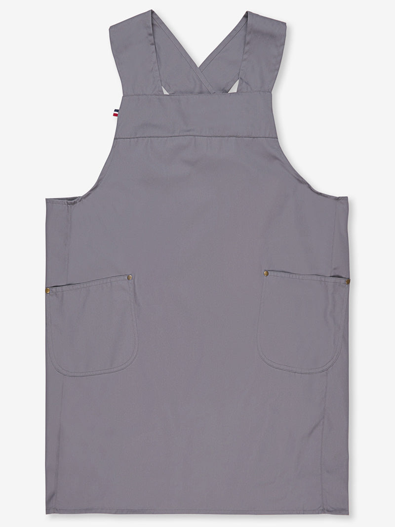 tablier japonais gris buto