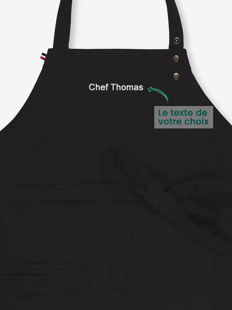 tablier cancan avec broderie