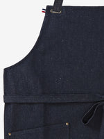 détails tablier carioca denim