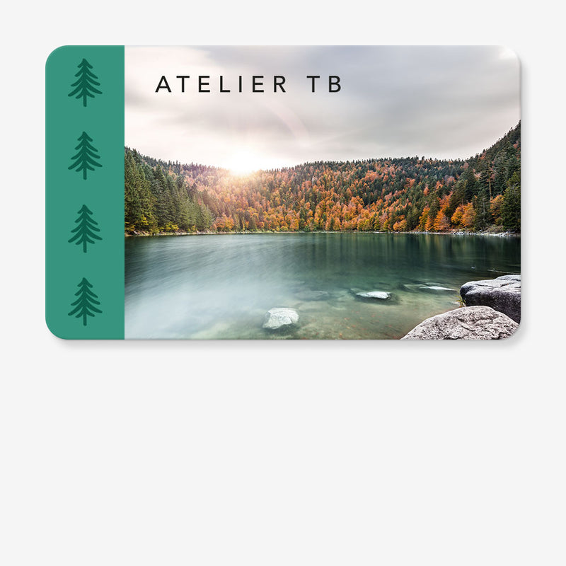 carte cadeau Atelier TB