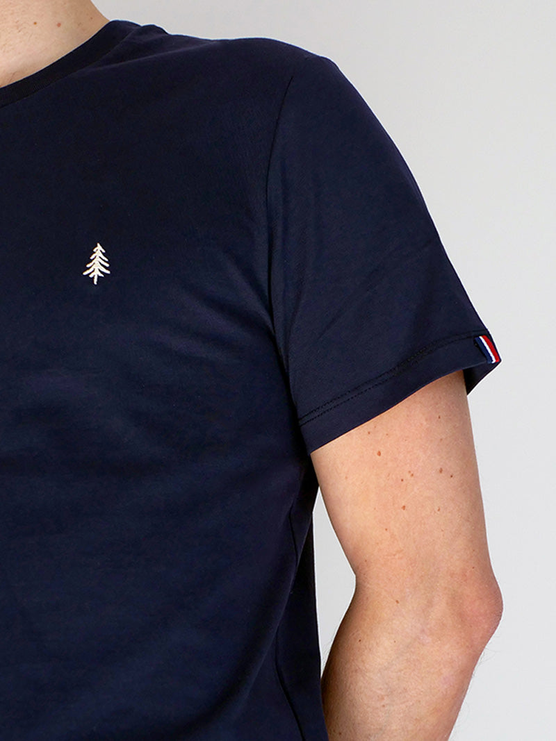 détail manche Charlie navy