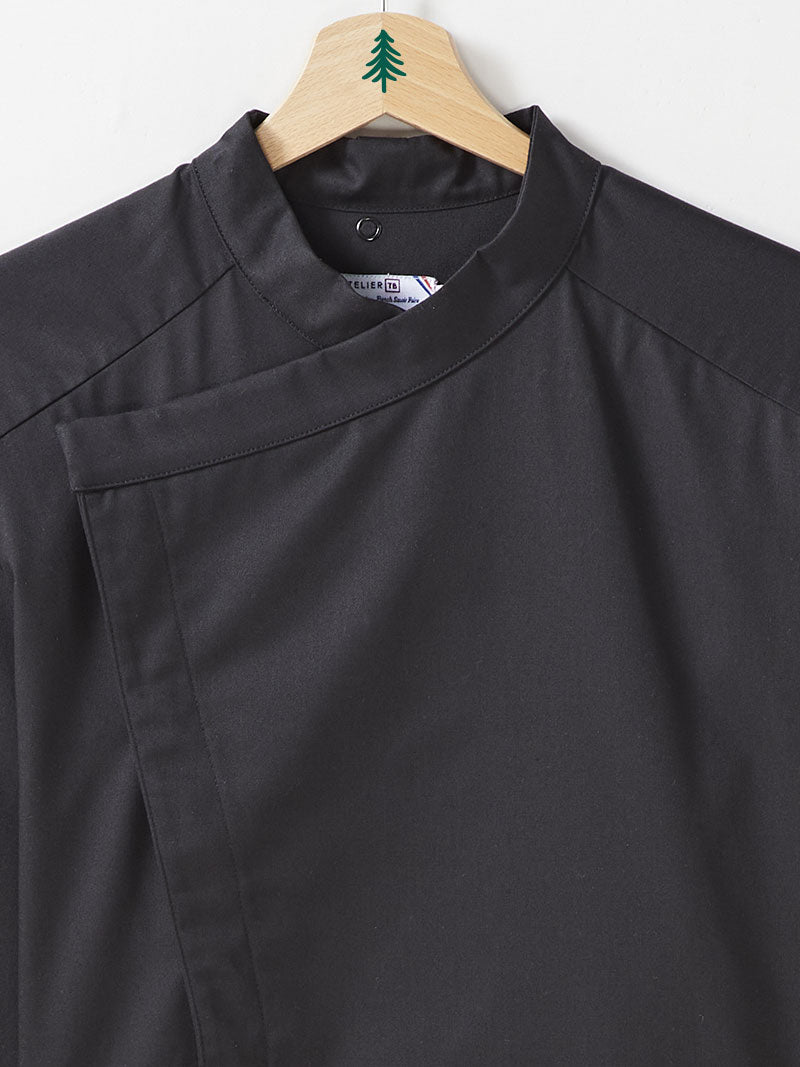 détails veste noire joker